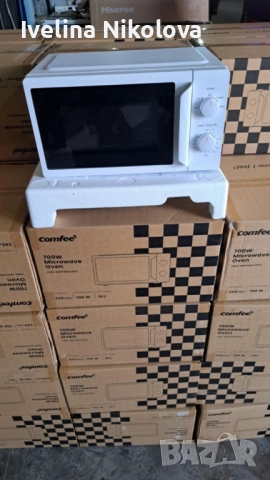 Компактна микровълнова фурна Comfee - 20 литра, 700W и 5 нива на мощност, снимка 6 - Микровълнови - 52420940