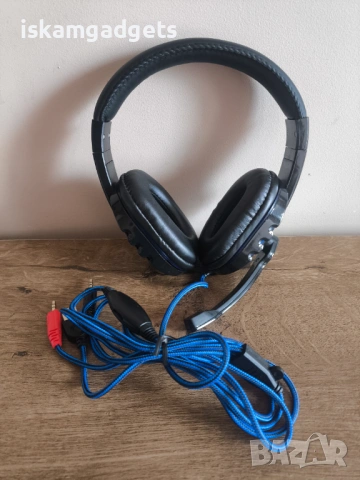 Геймърски слушалки i-JMB с LED светлини, снимка 5 - Слушалки за компютър - 39342038