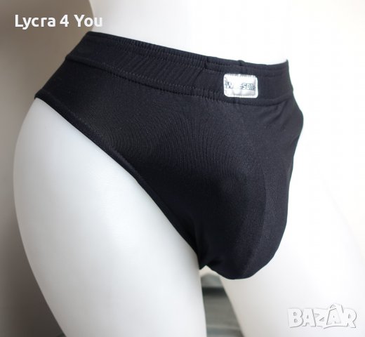 Watsons L/XL мъжки черен слип, снимка 3 - Бельо - 37120578