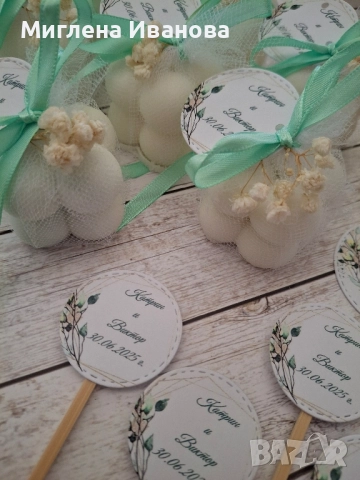 подаръчета за гости - свещи , снимка 7 - Други - 51944601