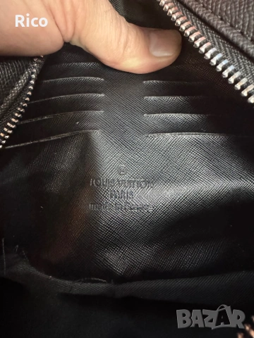 Louis Vuitton Leather Clutch Bag, снимка 7 - Чанти - 53371941