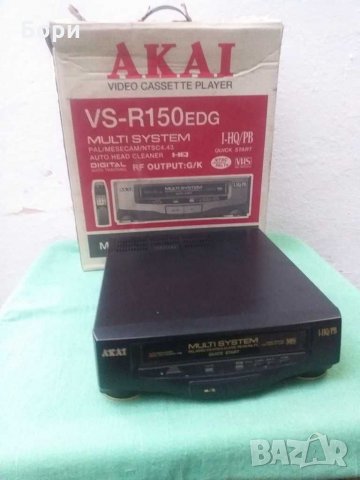 AKAI VS-R 150 EDG, снимка 1 - Плейъри, домашно кино, прожектори - 30315337