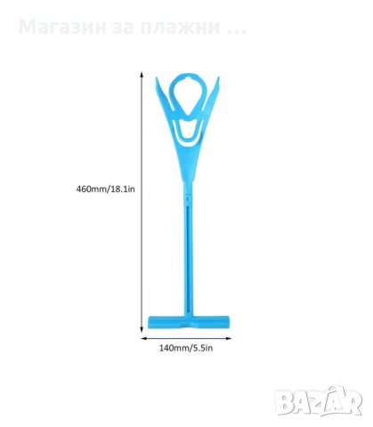 УРЕД ЗА ЛЕСНО ОБУВАНЕ НА ЧОРАПИ SOCK SLIDER - код 2193, снимка 9 - Други стоки за дома - 34206189