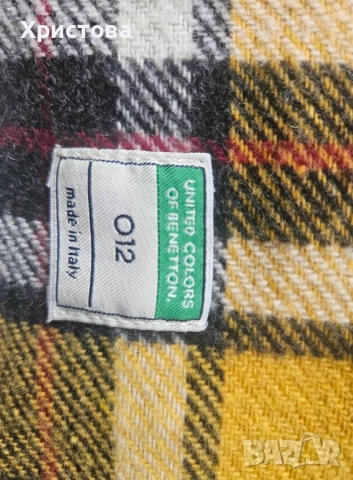 Дамски шал BENETTON, снимка 2 - Шалове - 52663053