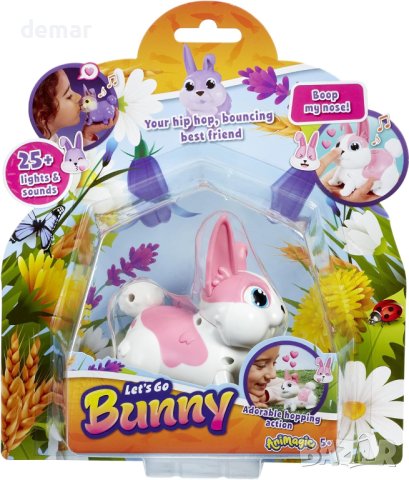 Интерактивно разхождащо се зайче с над 50 светлини и звука, 5+ години
