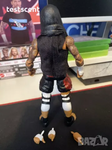 Екшън фигура WWE Solo Sikoa Bloodline Соло Сикоа Elite Mattel играчка figure, снимка 3 - Колекции - 48407280