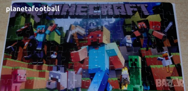 ПЪЗЕЛ МАЙНКРАФТ!Детски пъзели!Пъзели със снимка!MINECRAFT!, снимка 3 - Игри и пъзели - 31841670