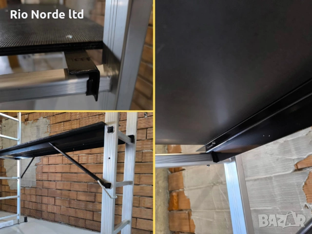 Скеле-стълба алуминиево 2х6 до 150кг, снимка 6 - Други инструменти - 54158486