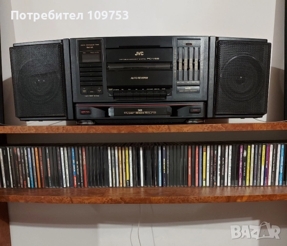 Радиокасетофон JVC PC-V66, снимка 2 - Радиокасетофони, транзистори - 52478003