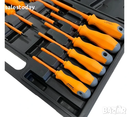 Отвертки в кутия, 11бр , снимка 2 - Аксесоари и консумативи - 41761902