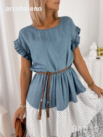 Дамска рокля DARRIBIA, 2цвята , снимка 11 - Рокли - 50843193