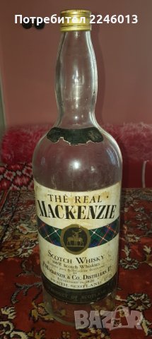 50 см. Бутилка от уиски за колекционери, снимка 5 - Антикварни и старинни предмети - 29996918