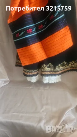 19 век Автентична носия , златна сърма, снимка 4 - Антикварни и старинни предмети - 50348871