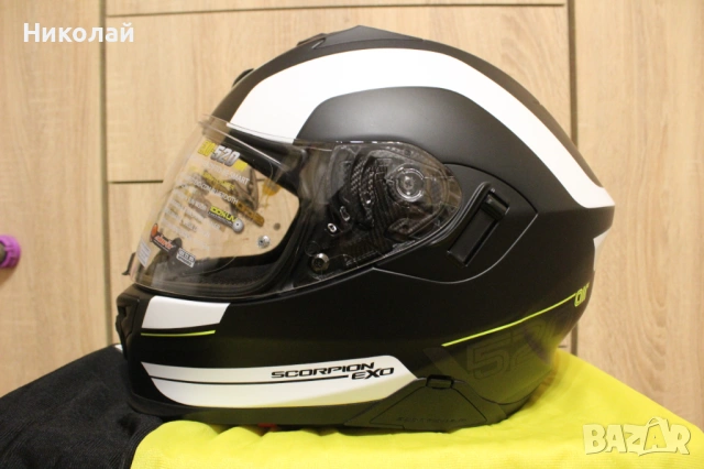 Каска Scorpion EXO 520, снимка 10 - Аксесоари и консумативи - 54059902