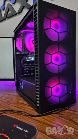 Гаранция! RTX 3060ti, Ryzen 5 5600, 16GB RAM, 650W, Геймърски компютър, снимка 4 - Геймърски - 54338457