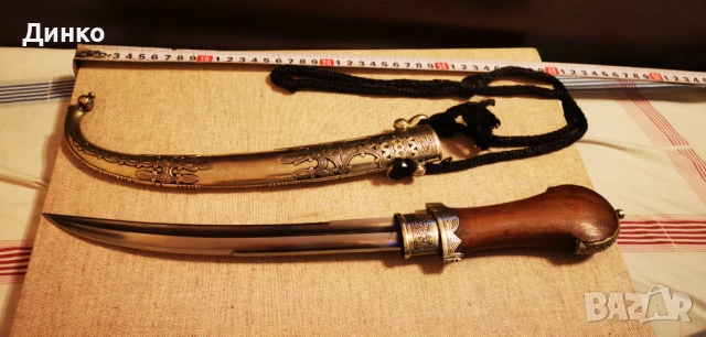 Луксозен марокански нож, кама, кумая. , снимка 14 - Антикварни и старинни предмети - 54209582