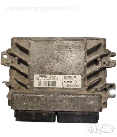 Моторен компютър ECU Dacia Logan / S110140023 A / S110140023A / 8200598393 / 8200661124 / EMS3132