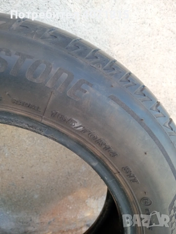 2 броя гуми 165/70 R14, снимка 9 - Гуми и джанти - 54343356