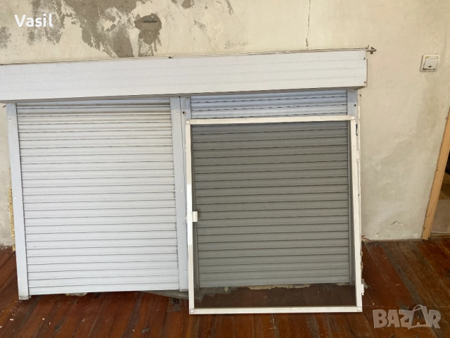 Употребявна PVC дограма - Прозорец + Комарник +Външна ролетна щора, снимка 5 - Други стоки за дома - 52342989