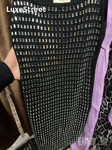 Дамска Рокля с Камъни 🤍, снимка 3 - Рокли - 52447162