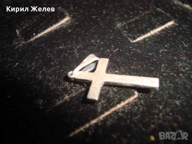 СРЕБЪРНО РАЗПЯТИЕ КРЪСТ 19456, снимка 5 - Колиета, медальони, синджири - 31575415