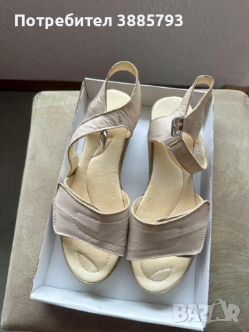 Дамски сандалети на платформа, снимка 4 - Маратонки - 51274884