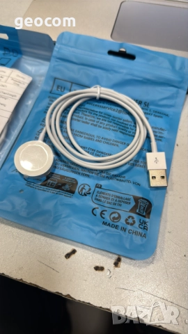 Apple iWatch мини безжично ново зарядно (1м), снимка 2 - Безжични зарядни - 52569169