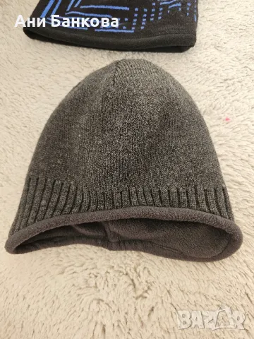 Лот шапки и ръкавици за момче 6-8г, снимка 3 - Шапки, шалове и ръкавици - 48672643