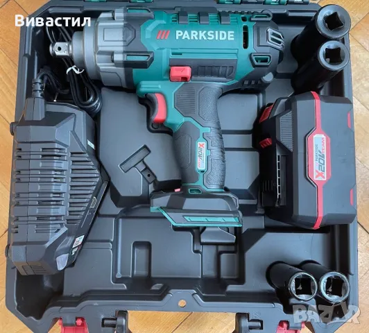 Аксесоари от машини Parkside, нови куфари,антивибрационни дръжки,предпазители шайби,бургии,шила,накр, снимка 12 - Други инструменти - 50402495