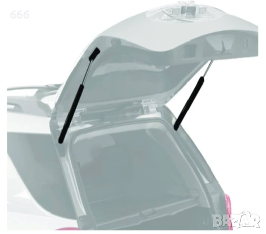 2x газови амортисьора за багажник, съвместими с Ford Focus Mk2 2004-2012., снимка 5 - Аксесоари и консумативи - 54155354