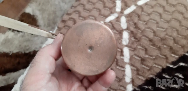 Старо медно джезве, снимка 5 - Антикварни и старинни предмети - 51304939