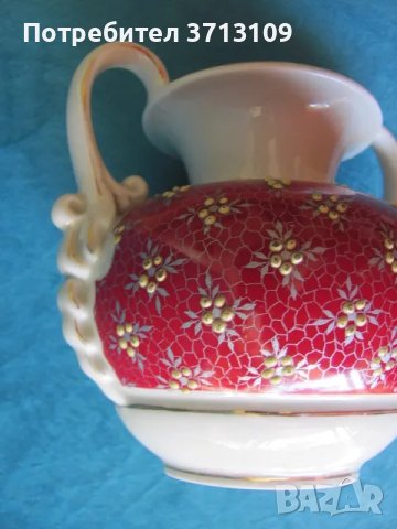 40-те порцеланова ваза EL KA KUNST, BAVARIA, снимка 5 - Вази - 48653071