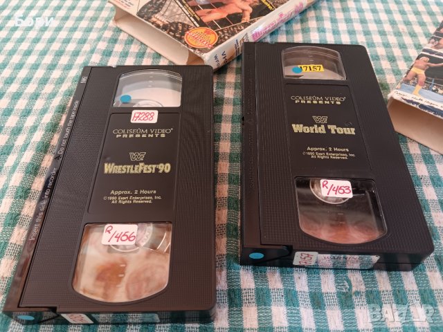 WWF КЕЧ МАНИЯ VHS Видеокасети, снимка 6 - Други жанрове - 42678544