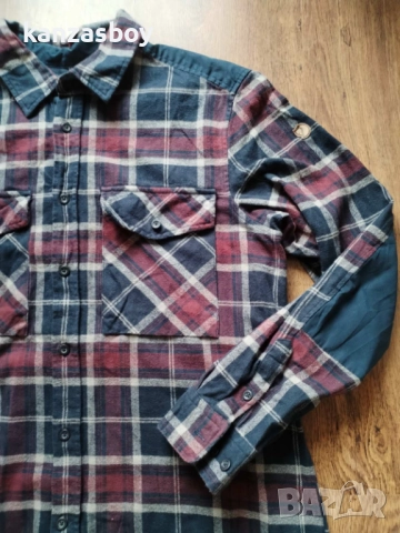 Fjallraven Övik Twill Shirt - дебела връхна риза ХЛ, снимка 6 - Ризи - 52042473