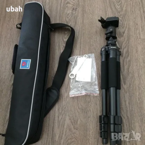 Алуминиево-магнезиев статив Benro A-250EX + ябълковидна глава Benro BH-0
