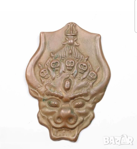 Медно пано на богинята Кали привлича успех и положителна енергия .