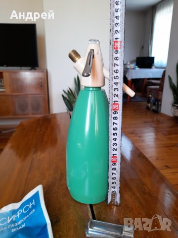 Стар сифон за газирана вода #7, снимка 4 - Антикварни и старинни предмети - 37981196