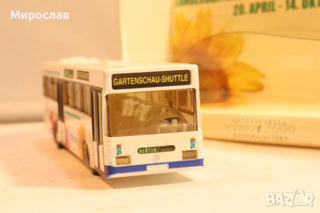 WIKING H0 1/87 MERCEDES BENZ АВТОБУС КОЛИЧКА МОДЕЛ, снимка 5 - Колекции - 54222613