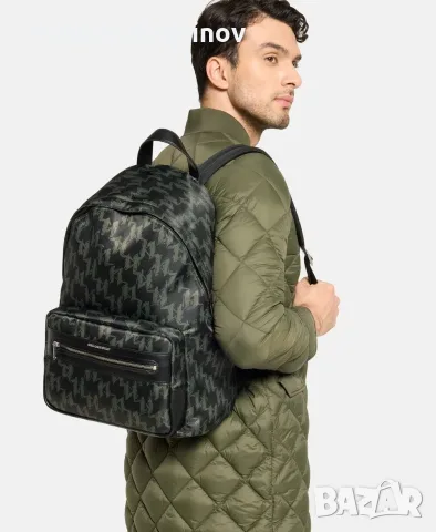 Чисто нова мъжка чанта Karl Lagerfeld Backpack K/Monogram Graphic, снимка 5 - Чанти - 56023133