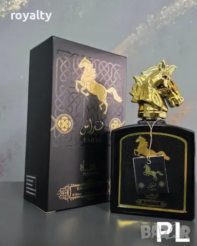 Арабски мъжки парфюм FARAS by MANASIK EAU DE PARFUM 100ML, снимка 4 - Мъжки парфюми - 49469562