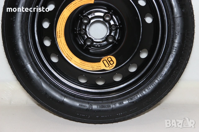 Резервна гума патерица Alfa Romeo Mito (2008-2018г.) 16 цола / 58.1 4x98, снимка 3 - Гуми и джанти - 53882957