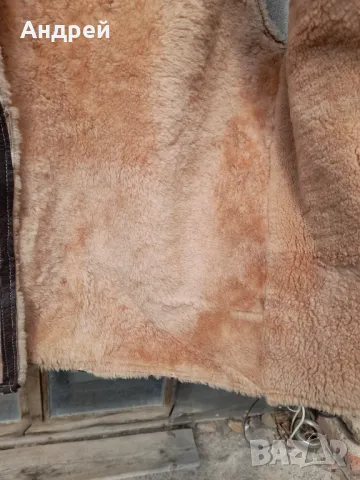 Стара кожена подплата от естествена кожа, снимка 4 - Други ценни предмети - 47666240