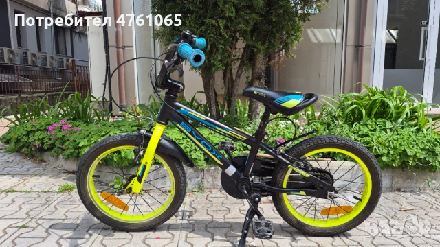 Детски велосипед 16" BYOX Monster, снимка 5 - Велосипеди - 54272257