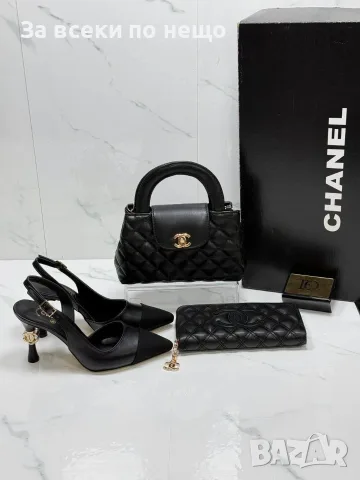 Chanel Дамски Обувки На Ток Шанел - Различни Цветове И Модели Код SB-73, снимка 12 - Дамски обувки на ток - 55726684
