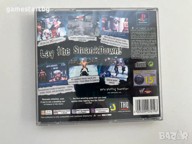 WWF SmackDown! за PS1, снимка 2 - Игри за PlayStation - 49348271