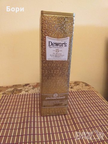 Dewar's метална кутия от уиски, снимка 1