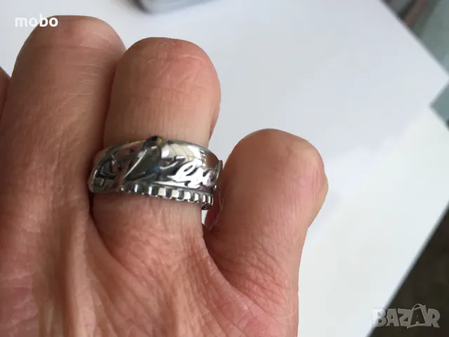 Красива халка, марка DIESEL, общо тегло 8.25г  , снимка 7 - Пръстени - 49901648