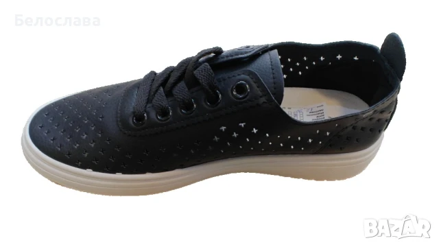 Летни маратонки с принт на дупки, снимка 1