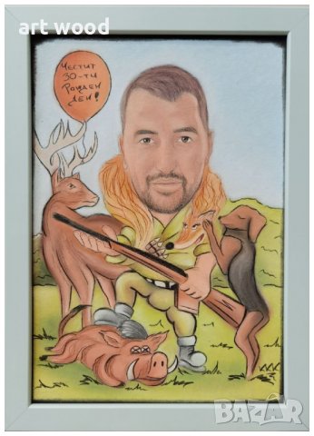 Портрет и карикатура/шарж по снимка