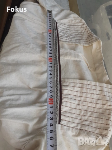 Прекрасна дълга риза летен сукман от носия, снимка 7 - Антикварни и старинни предмети - 53332884